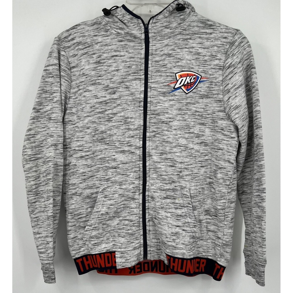 UNK NBA OKC Thunder Jacket Hoodie Size Medium